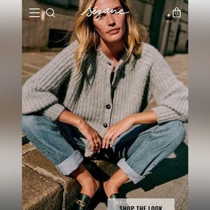 Sézane Emile cardigan